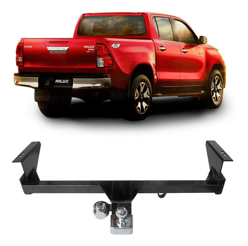 Reboque Engate Toyota Hilux 2016 A 2020 Atos Tração 1000kg