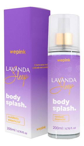 Body Splash Multifuncional Lavanda Sleep Wepink Virgínia