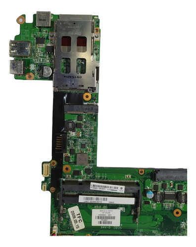 Placa Mãe Notebook Hp Pavilion Tx2500 + Processador Amd Verde (Usado)