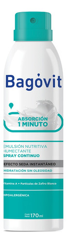 Bagóvit Emulsión Spray Continuo Absorción 1 Min X 170 Ml