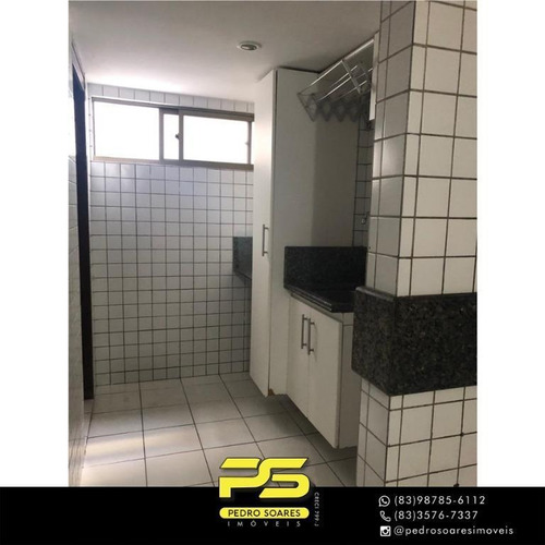 Apartamento Com 3 Dormitórios À Venda, 120 M² Por R$ 450.000 - Bessa - João Pessoa/pb - Ap4480