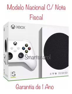 Videogame Console Xbox Series S 512gb Branco Barato Menor Preço Lacrado Nacional Homologado Pela Anatel Com Nota Fiscal E Garantia 1 Ano