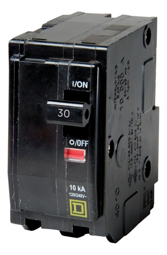 Interruptor Termomagnetico Qo 2p 20a -40a