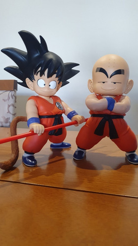 Goku Clássico E Kuririn Clássico Dragon Ball