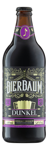Cerveja artesanal Bierbaum Dunkelpreta 600ml