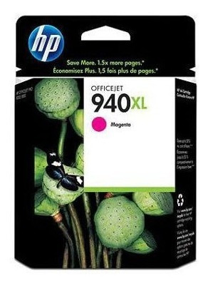 Cartucho Tinta Original Hp 940xl Magenta C4908al