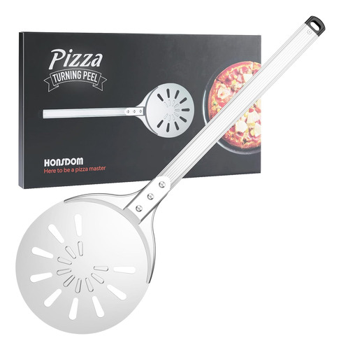 Pizza Turning Peel, 8 Pulgadas Pizza Turner Spinner, Mango L