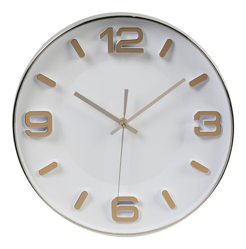 Reloj Mural Decorativo Lucerna Gold 33.5 X 5 Cms