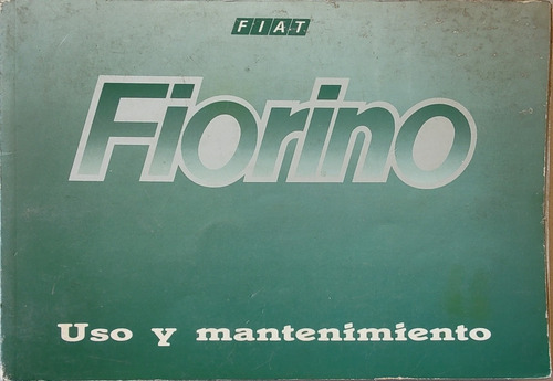 Manual Libro Del Propietario Del Fiorino (aa159