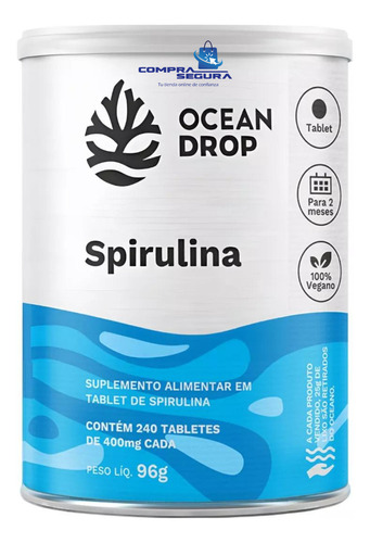 Spirulina Espirulina Natural Suplemento Adelgazante