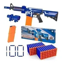 Comprar Blazer Storm Rifle De Dardos Tipo Nerft + 100 Dardos