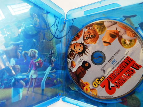 Blu-ray Tá Chovendo Hamburguer 3 (somente 3d) (Usado)