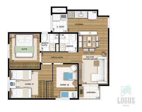 Imagem 26 de 27 de Apartamento Com 2 Dormitórios À Venda, 46 M² Por R$ 275.000,00 - Nova Petrópolis - São Bernardo Do Campo/sp - Ap0127