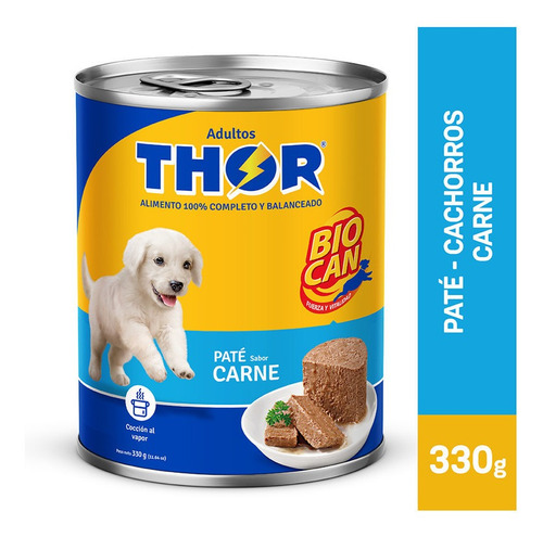 Thor Pate Carne Cachorros 330 Gr