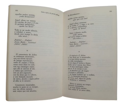 Ocho Siglos De Poesía Gallega - Antología Bilingüe (Usado)