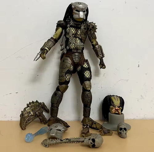 Boneco Articulado Predador - Caçador Da Selva - Neca - 20cm