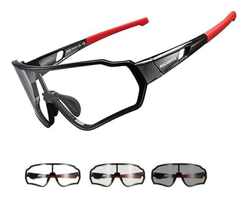 Rockbros® Lentes Fotocromáticos 10161 Ciclismo Uv400 Deporte