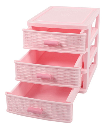 Caja De Almacenamiento De Joyas De 3 Compartimentos Diseñada