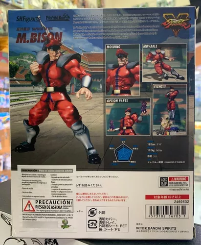 Figura Mr.Bison - Street Fighter - S.H.Figuarts - Bandai