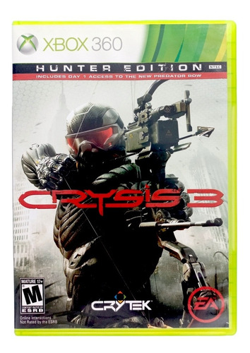 Crysis 3 Hunter Edition Xbox 360 Garantizado (Reacondicionado)