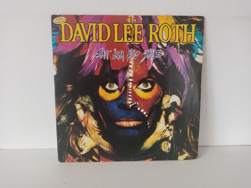 Lp David Lee Roth Eat'em And Smile 1986 Com Encarte (Usado)