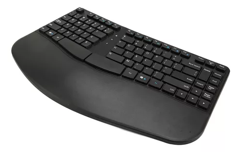 Teclado de computadora, teclado ergonómico Teclado ergonómico de 87 teclas  Teclado de oficina Diseño de última generación
