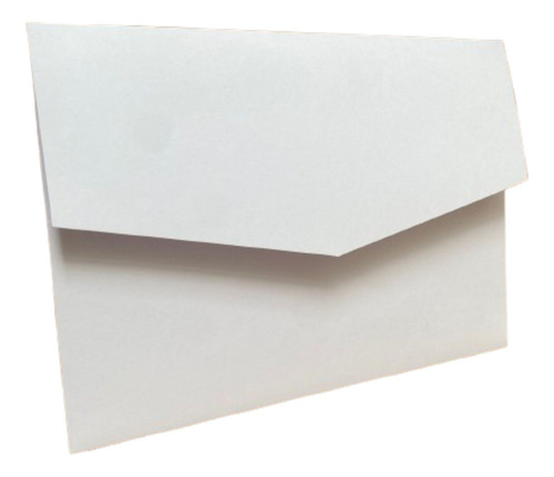 100 Envelope Branco Liso 240g 15x21 Bico Horizontal Cor Linha Color Plus Cores Bico Vertical