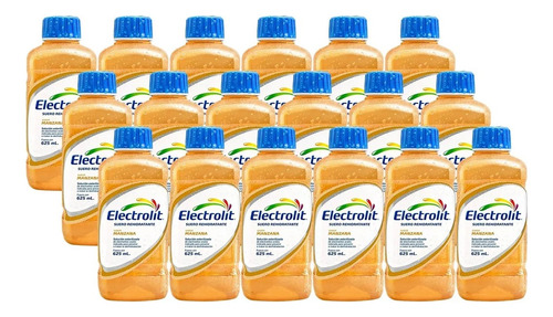 Suero Rehidratante Electrolit Sabor Manzana 18 Pzs De 625 Ml