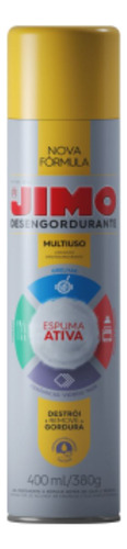 Desengrasante Jimo Multiuso Aerosol 400 Ml Sin Soda Caustica