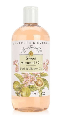 Crabtree & Evelyn Gel De Baño Y Ducha, Aceite De Almendras D