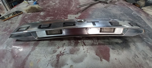 Moldura Porton Renault Duster Cromada Original Usada Impecab