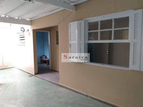 Casa Com 3 Dormitórios À Venda, 209 M² Por R$ 640.000,00 - Vila Caminho Do Mar - São Bernardo Do Campo/sp - Ca0665