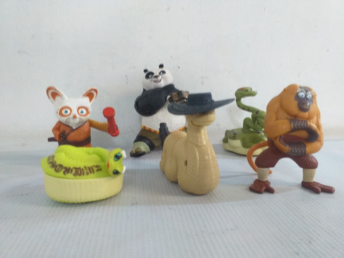 Figuras De Kunfu Panda Mcdonalds (Usado)