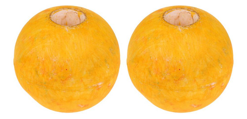 2pcs Flotadores Redondos Amarillos Del Ancla Con Los
