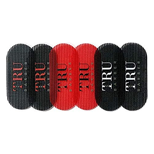 Tru Barber Hair Grippers  3 Colores Paquete De 6 Ttqbw