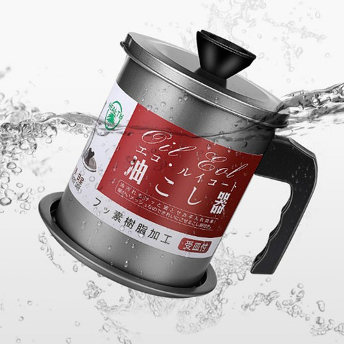 Grasa Recipiente De Aceite Manteca De Cerdo Pavo Olla 1.4l