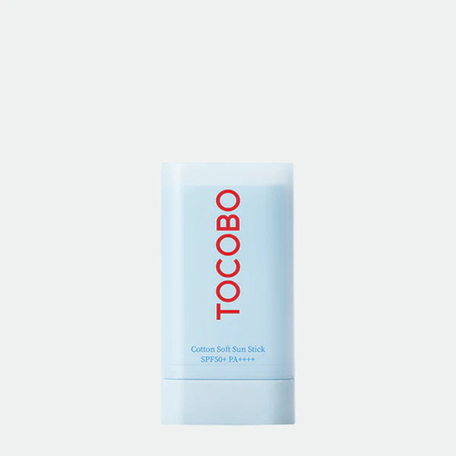 Protector solar Tocobo Solar Cotton Soft 50FPS en barra 19mL