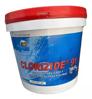 Tricloro, Clorizide 91 Tableta 3 4kg Spin, Cloro/albercas