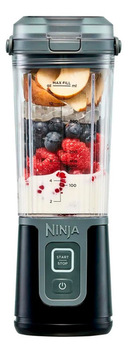 Licuadora Ninja Portátil 473ml Negra Bc100bk Recargable Negro (Reacondicionado)