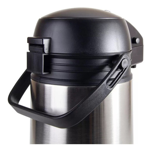 Garrafa Termica Inox Basic Airpot 1,9 Litros - Termopro Cor Preto