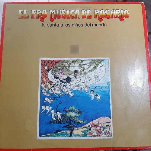 Vinilo Pro Musica De Rosario Canta A Los Niños Del Mundo Cl2