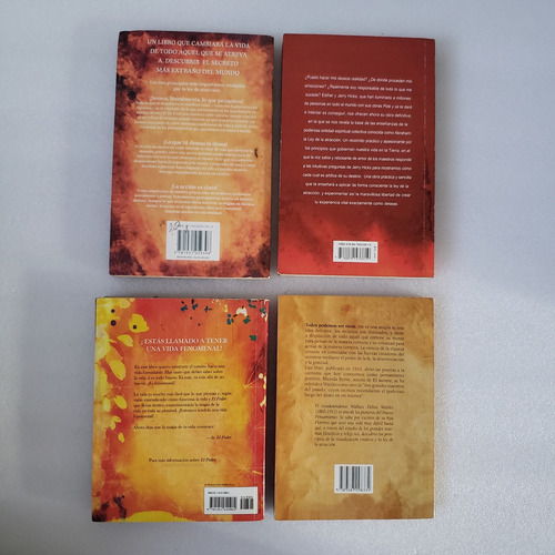 Libros Ley De Atraccion, El Poder, El Secreto, Byme, Wattles (Usado)