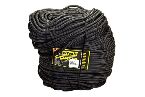 Corda Seda 8mm Rolo Com 11 Kg Preta Beltools