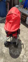 Comprar Carreola Para Bebé Carreola Plegable Color Rojo Chasis Negro