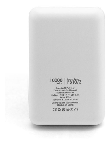 Cargador Para iPhone Inalámbrico Power Bank 10.000 Mah