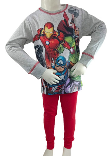 Pijama Super Héroes Avengers Niño Marvel Original