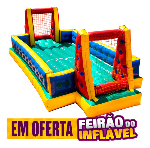 Futebol De Sabão 8x4m Inflável - Direto Da Fabrica -
