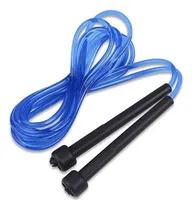 Comprar Soga De Saltar Pvc Cable Boxeo Largo Regulable Speed Fitness Color Azul