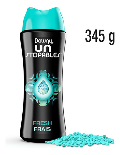 Downy Unstopables Fresh perlas para ropa 345gr aroma fresco