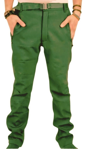 Pantalón Térmico Softshell Hombre Con Cinturon. Tactico. 39